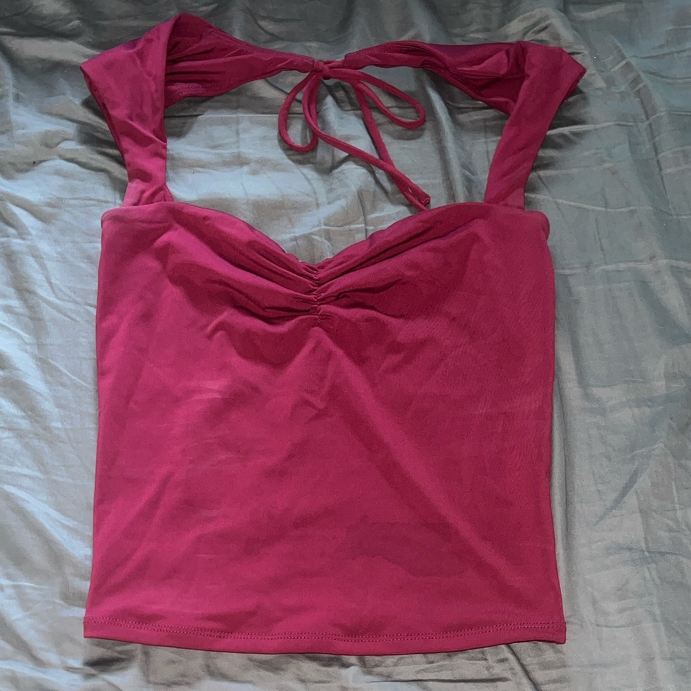 garage merlot colored top